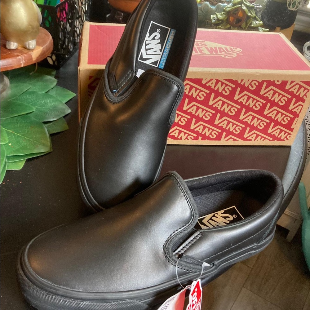 Vans brand new Black slipon sneakers